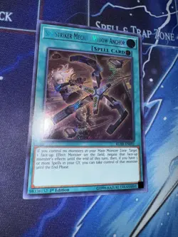 Yu-Gi-Oh! TCG Sky Striker Mecha - Widow Anchor BLHR-EN092 Secret Rare 1st Ed NM - Image 2