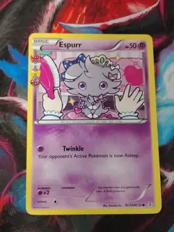 Pokemon TCG Espurr RC14/RC32 Generations Radiant Collection Regular - Image 1
