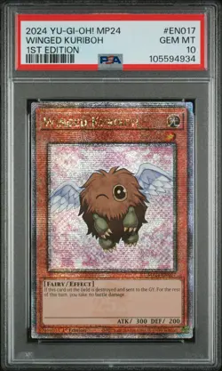 PSA 10 Winged Kuriboh MP24-EN017 QCR 1st Edition *4934 Yugioh - Image 1