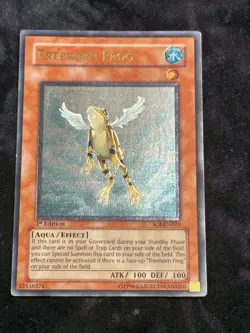 Yugioh! TREEBORN FROG SOI-EN025 Ultimate Rare 1st Edition LP #2 - Image 1