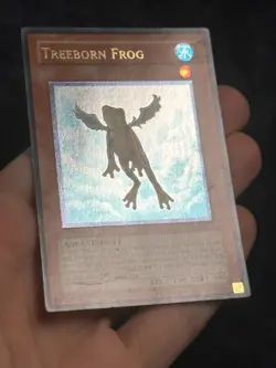Yugioh! TREEBORN FROG SOI-EN025 Ultimate Rare 1st Edition LP #2 - Image 4