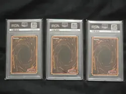PSA 10 YU-GI-OH! Triple Gadget Set - Quarter Century Secret Rare - Sequential Ce - Image 5
