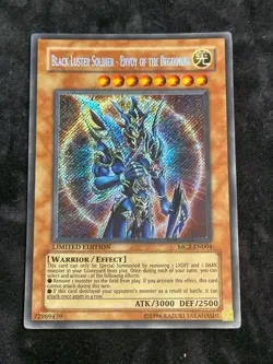 Yugioh! Black Luster Soldier Envoy of the Beginning MC2-EN002 Secret Rare MP - Image 1