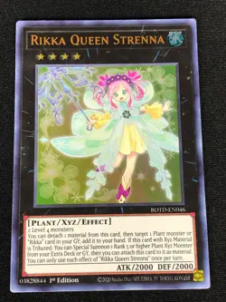 YUGIOH RIKKA QUEEN STRENNA ROTD-EN046 1ST ULTRA (NM) - Image 1