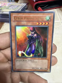 Yugioh TCG Cyber Harpie Lady SP1-EN001 Ultra Rare LP/NM - Image 1