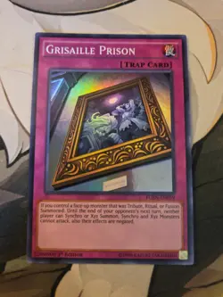 Yugioh! Grisaille Prison x 3 - 1st ed Super Rare - FUEN-EN059 - LP - Image 1
