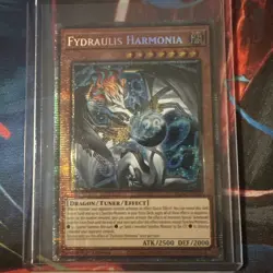 Yu-Gi-Oh! Fydraulis Harmonia 1st Edition Starlight Rare BLZD-EN024 Near Mint - Image 1