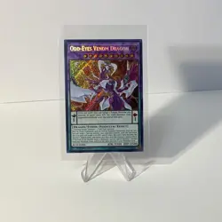 Odd-Eyes Venom Dragon BLLR-EN006 Secret Rare 1st Edition YuGiOh Holo - Image 1
