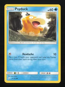 Psyduck 26/181 Common Team Up Pokemon LP - Image 1