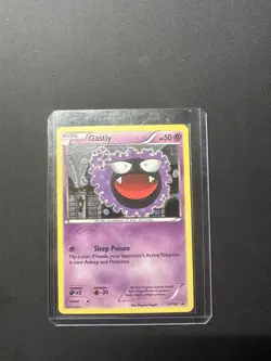 Pokemon TCG XY - Black Star Promo - Gastly #XY132 - Cosmos Promo Holo Lp-mp - Image 1