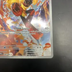 Armarouge 086/084 Illustration Rare IR Pokemon Pitch Black ME05 NM English - Image 3