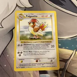 Pidgeotto - 22/102 - Base Set Rare - Shadowless - WOTC Pokemon TCG 1999 - LP+ - Image 3