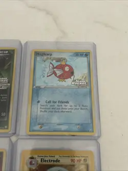 Pokemon Custom Lot Of 5 Cards. Magikarp, Electrode, Weezing, And More - Image 3