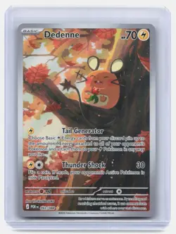 2026 Pokemon Perfect Order Dedenne #093/088 Illustration Rare - Image 1