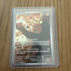 Dedenne ME03: Perfect Order [093/088] Illustration Rare Holofoil NM Pokemon - Image 1