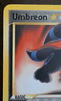 2007 Pokemon UMBREON GOLD STAR 17/17 Pop Series 5 - Image 3