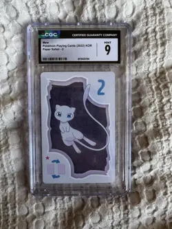 2022 Pokemon Paper Safari Mew #2 Korean CGC Mint 9 GEM Pokemon Playing Cards - Image 1