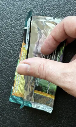 Pokemon TCG - HS Unleashed - Raikou Artwork - Vintage Booster Pack - Empty! - Image 3