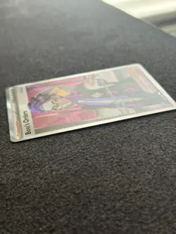 Pokemon Ascended Heroes Boss's Orders 256/217 Full Art Trainer Holo EN NM - Image 3