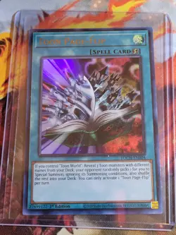 Toon Yugioh Cards 6 Cards Total - Image 1