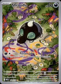 Shroodle - Holo Illustration Rare ME01: Mega Evolution 149/132 LP - Image 1
