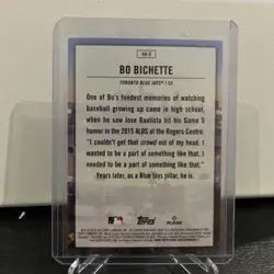 2023 Topps Series 1 - Home Field Advantage Bo Bichette #HA-5 - Image 2