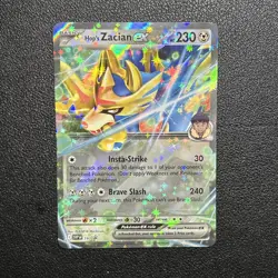 Hop's Zacian ex SVP193 Sv: Scarlet & Violet Black Star Promo Cards Holo - Image 1