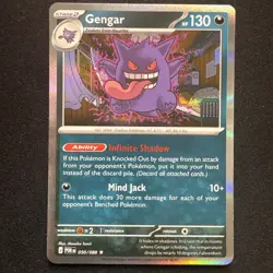 Gengar 074/071 AR Dark Phantasma Japanese Pokemon Card - Image 4