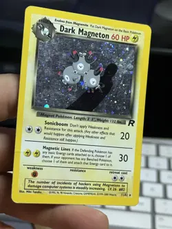 Dark Magneton 11/82 Team Rocket 2000 9/130 Base 2 Vintage Pokemon Card Lot WOTC - Image 5