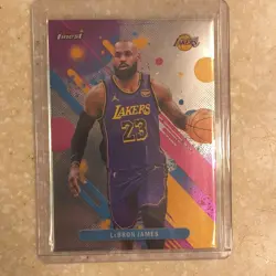 Topps 2026 Finest LeBron James #79 Common Los Angeles Lakers Basketball - Image 1