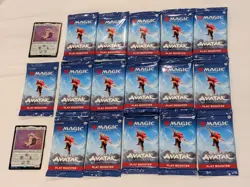 16x SEALED (NEW) MTG Magic the Gathering AVATAR The Last Airbender PLAY BOOSTER+ - Image 1