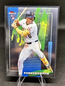 2026 Topps Finest #6 Konnor Griffin Common RC Pittsburgh Pirates - Image 1
