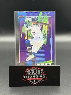 2026 Topps Finest Bo Bichette Common Purple /75 - Image 1