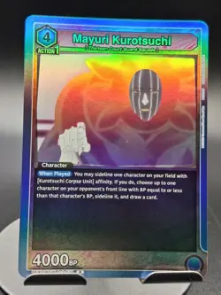 Union Arena Mayuri Kurotsuchi UEX01BT/BLC-2-037 R Foil Bleach Vol.2 EN - Image 1