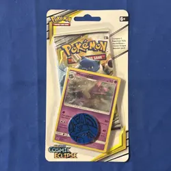 Sun & Moon Cosmic Eclipse Blister w/ Promo (Mismagius) Sealed Pokemon - Image 1