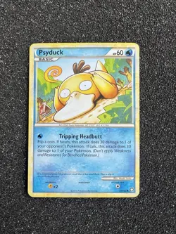 Pokemon TCG Cards Psyduck 74/102 HGSS Triumphant NM/M - Image 1