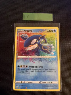 Kyogre 021/072 Shining Fates Pokemon TCG Card - Image 1