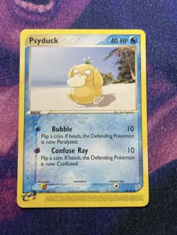 Psyduck 44/95 Common EX Team Magma Vs Aqua Pokemon Card - Image 1