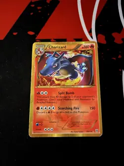 Charizard 136/135 Plasma Storm 2012 Secret Rare Holo Pokemon Card TCG - Image 1