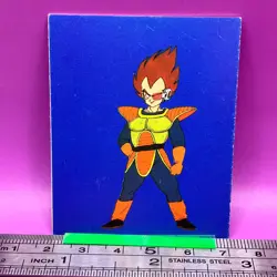 Vegeta 36 Dragon Ball Mini Card DBZ AMADA Vintage Japanese #732 - Image 5
