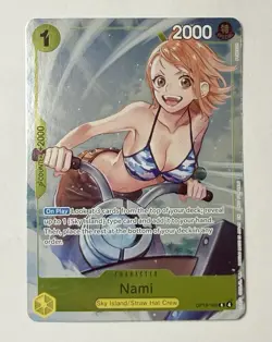 Nami OP15-108 DASH PACK PROMO Adventure On Kami’s Island One Piece TCG ENGLISH - Image 1