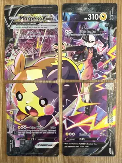 Morpeko V-Union (-290) (Set of 4) SWSH290 SWSH: Sword & Shield Promo Cards Holo - Image 1