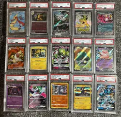 Pokemon Lot Of 15 PSA 9 Cards - Image 1