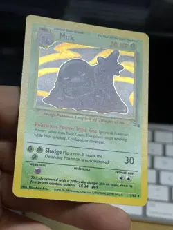 Lapras 10/62 Muk 13/62 Fossil 1999 Holo Rare Vintage Pokemon Card Lot WOTC - Image 3