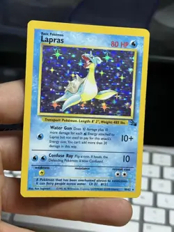Lapras 10/62 Muk 13/62 Fossil 1999 Holo Rare Vintage Pokemon Card Lot WOTC - Image 5