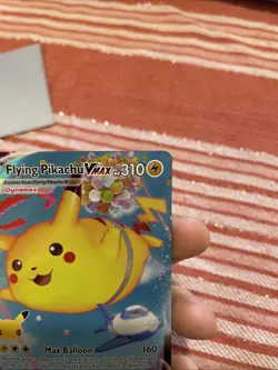 Pokemon TCG Flying Pikachu VMAX Holo Card 007/025 Celebrations Chase Ultra Rare - Image 4