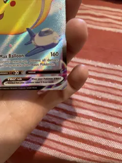 Pokemon TCG Flying Pikachu VMAX Holo Card 007/025 Celebrations Chase Ultra Rare - Image 5
