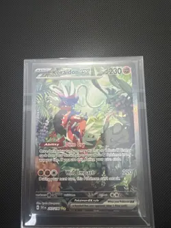 Pokemon TCG Koraidon EX Scarlet & Violet Special Illustration Rare Card 247/198 - Image 1