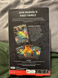 Magic The Gathering FANTASTIC FOUR Marvel Super Heroes Commander Deck MTG - Image 2