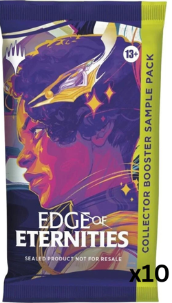 Edge of Eternities - MTG - Collector Booster Sample Pack - x10 - NEW Sealed - Image 1